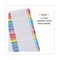 Universal 26-Tab A to Z 11 in. x 8.5 in. Deluxe Table of Contents Dividers for Printers - White (1-Set)